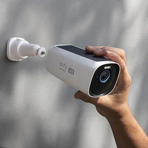 Eufycam 3 en Eufy Doorbell Dual met Eufy Homebase 3